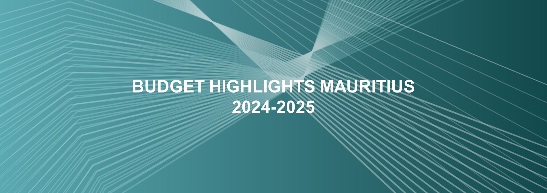 BUDGET HIGHLIGHTS MAURITIUS 20242025 DTOS Group